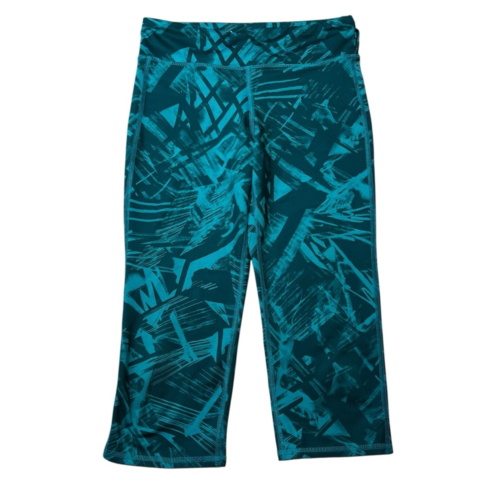 Old Navy Active‎ Teal Go-Dry Capri Leggings